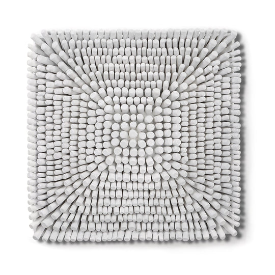 PORTSIDE WOOD WALL TILE: MATTE WHITE