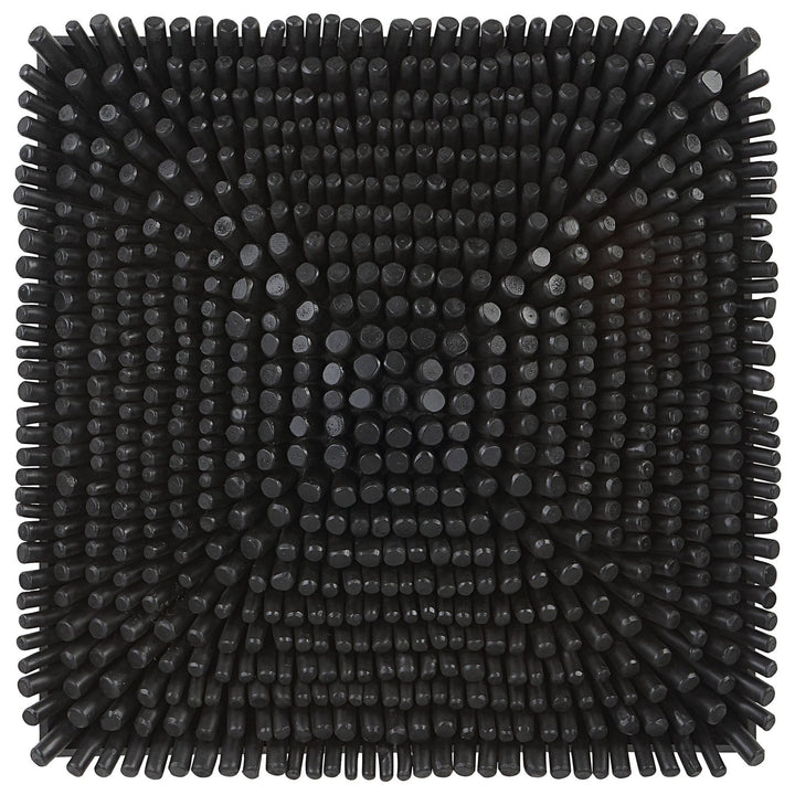 PORTSIDE WOOD WALL TILE: SATIN BLACK
