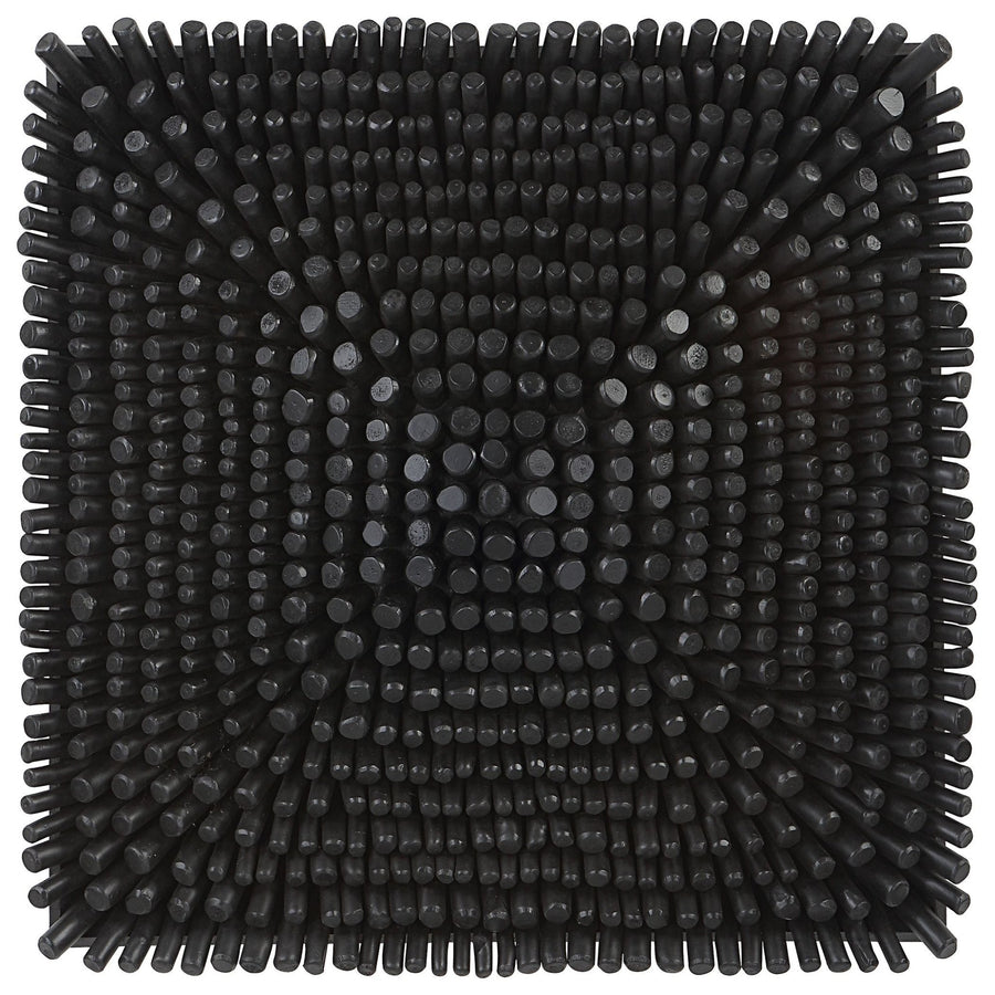 PORTSIDE WOOD WALL TILE: SATIN BLACK