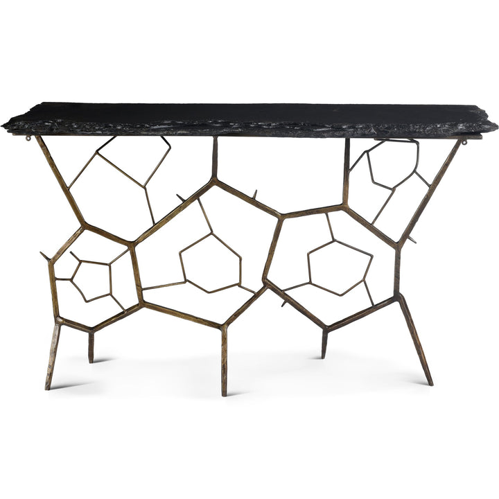 POSITANO SLATE CONSOLE TABLE