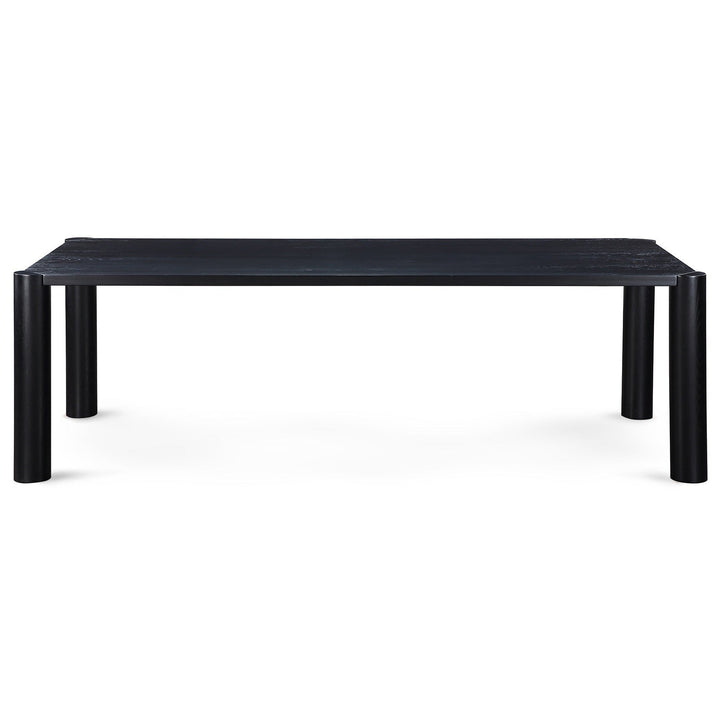 POST NOIR OAK DINING TABLE