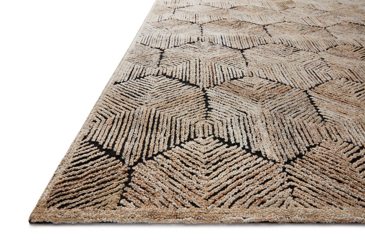 PRESCOTT POLYESTER, WOOL + VISCOSE RUG: BEIGE