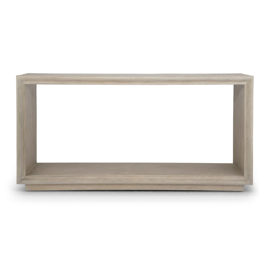 PRISM LIGHT OAK CONSOLE TABLE