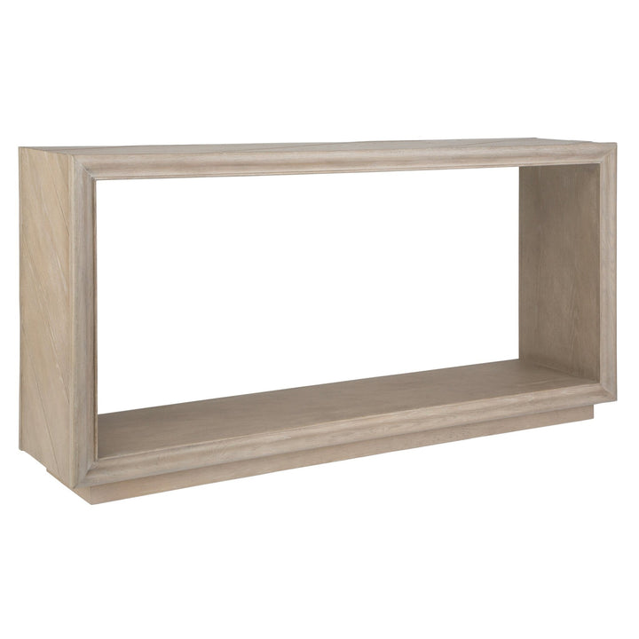 PRISM LIGHT OAK CONSOLE TABLE