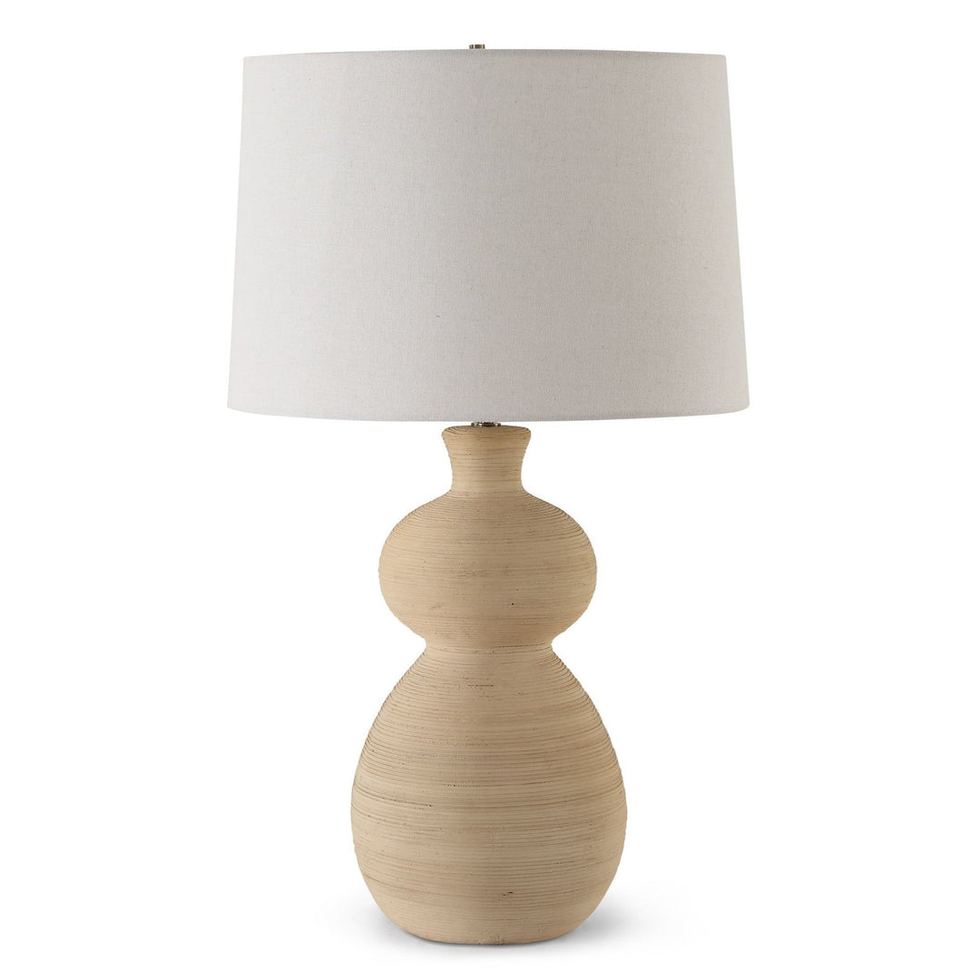 PUEBLO FIRED CLAY TABLE LAMP