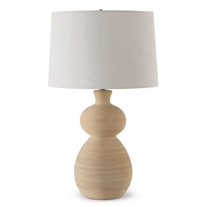 PUEBLO FIRED CLAY TABLE LAMP