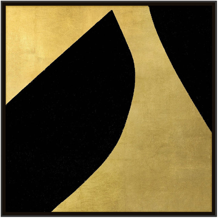 "PULSE" CANVAS ART SERIES GILD GOLD