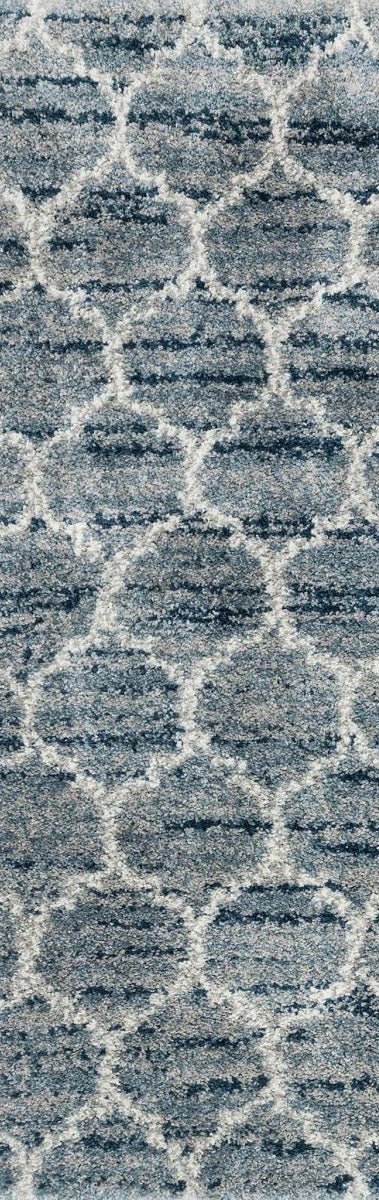 QUINCY 03 SHAG RUG: BLUE