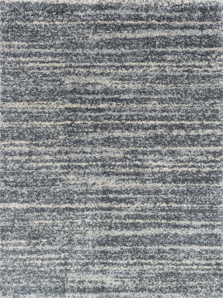 QUINCY 05 SHAG RUG: GRAPHITE