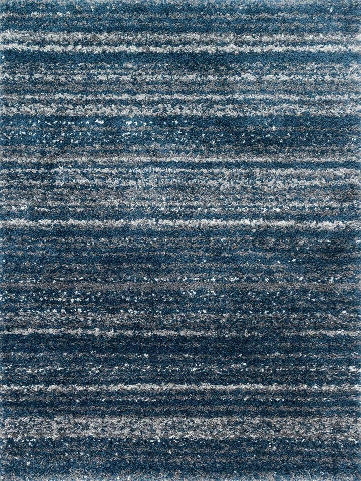 QUINCY 05 SHAG RUG: NAVY