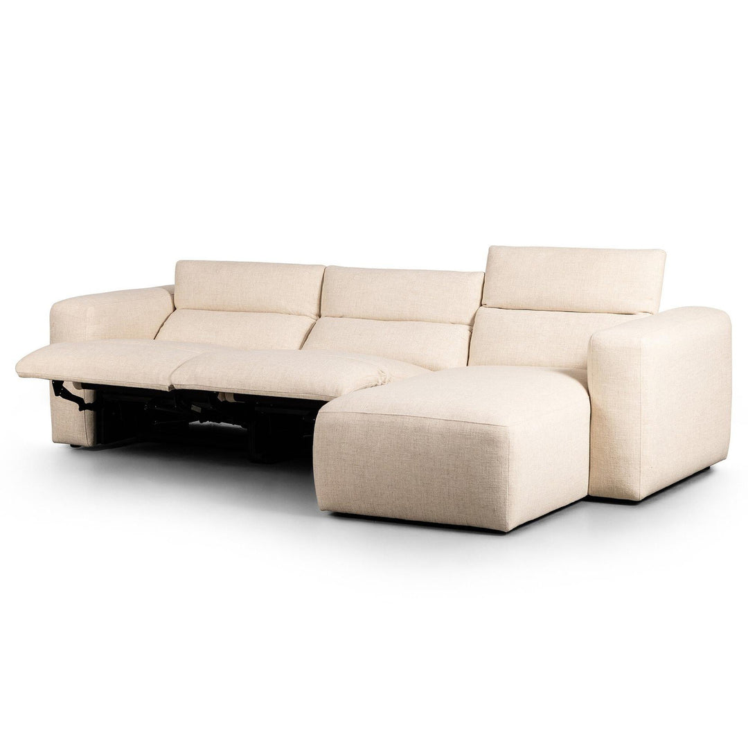 RADLEY POWER RECLINER 3 - PIECE SECTIONAL SOFA WITH CHAISE