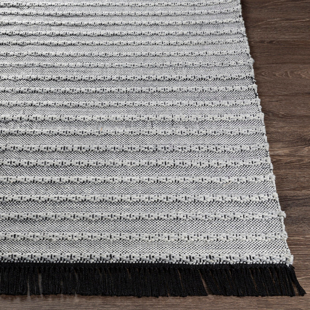 RAMEY INDOOR - OUTDOOR RUG: SILVER - GREY, BLACK