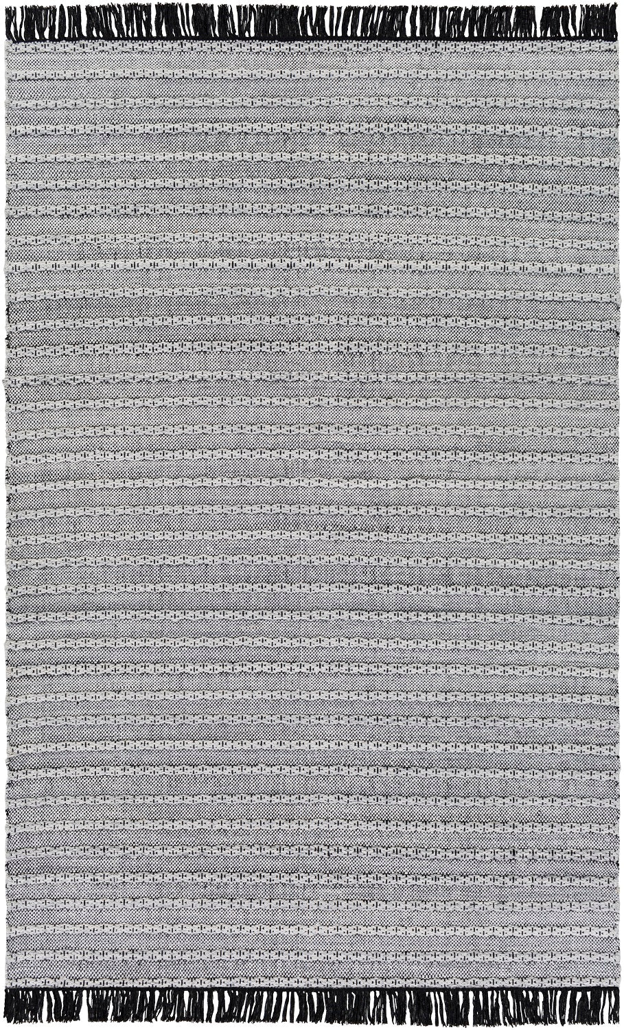 RAMEY INDOOR - OUTDOOR RUG: SILVER - GREY, BLACK