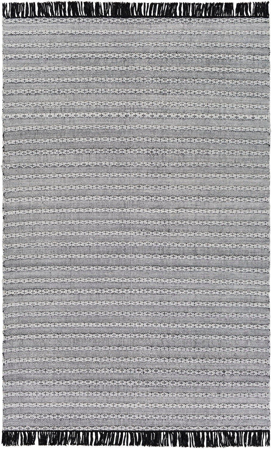 RAMEY INDOOR - OUTDOOR RUG: SILVER - GREY, BLACK