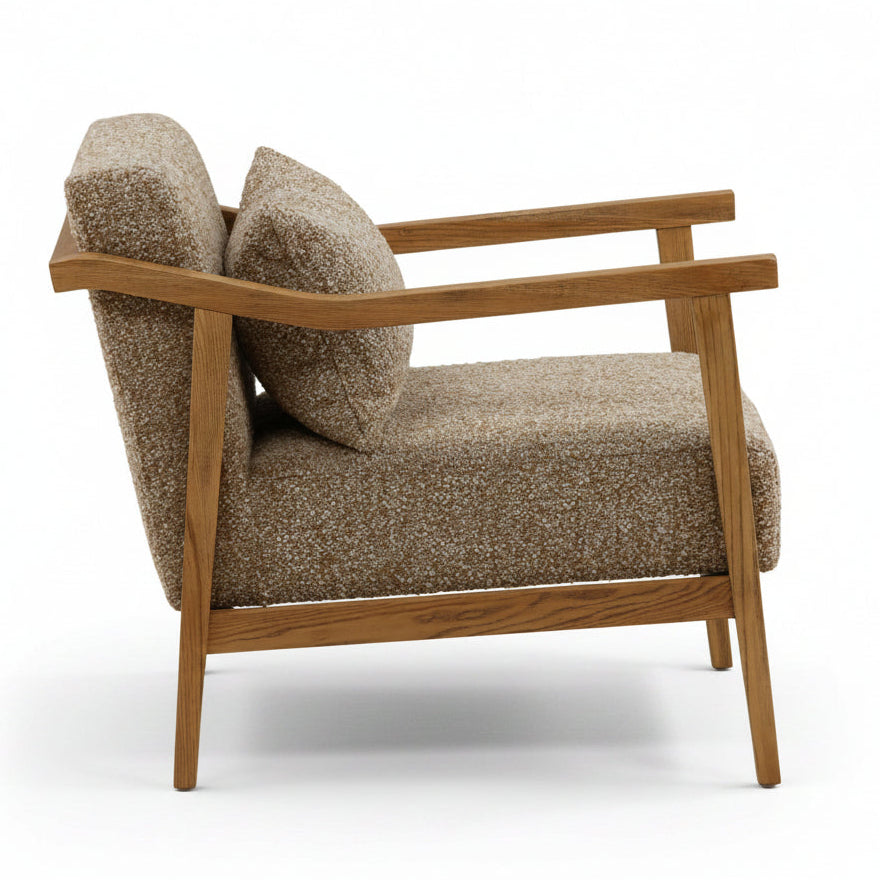 side view of an armchair