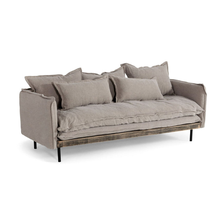 RANGER SLUB LINEN SOFA BENCH