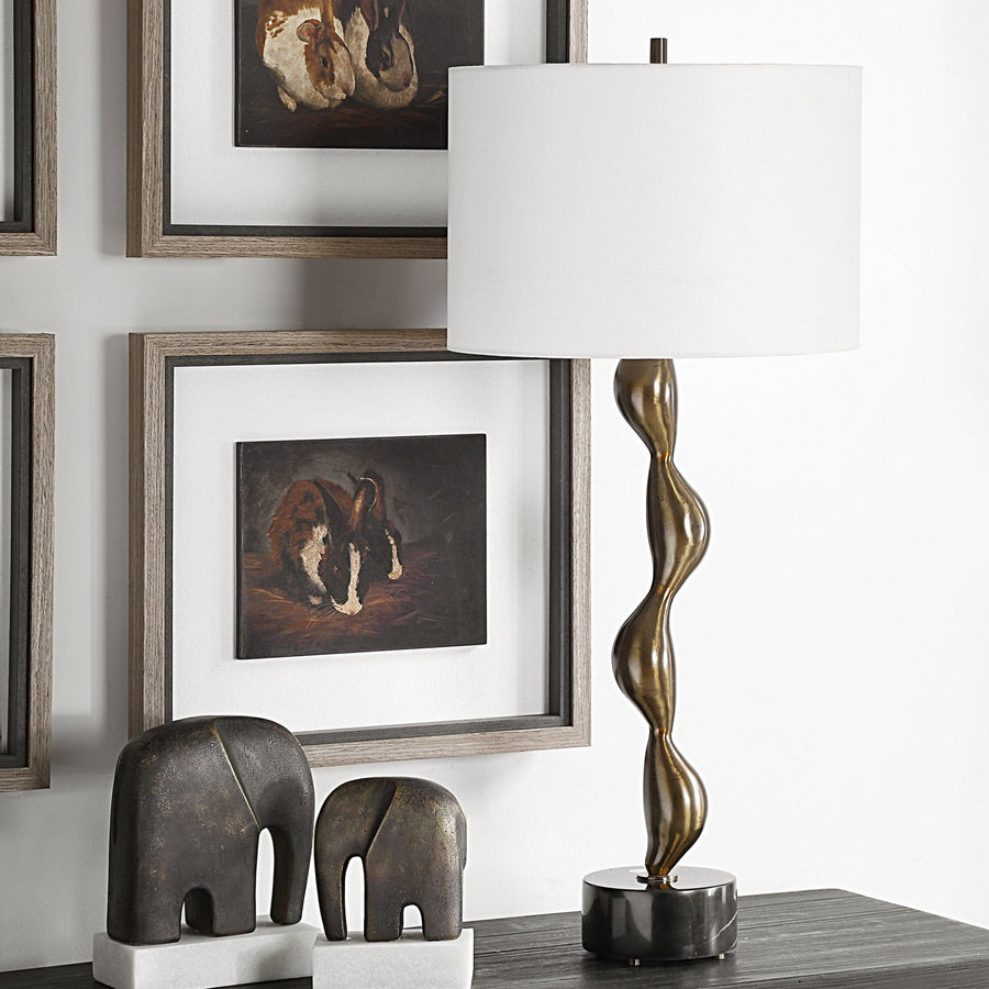 REMOLINO BRONZE TABLE LAMP