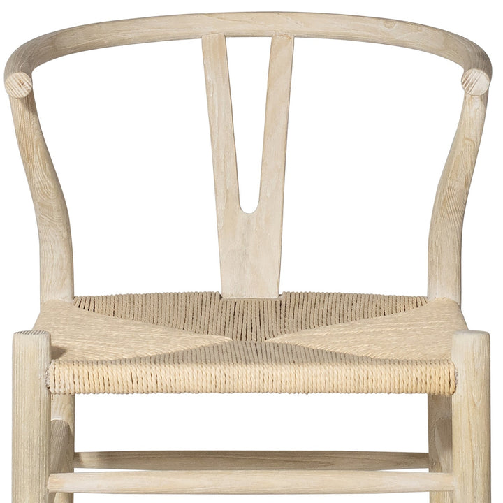 RENA WHITEWASHED OAK DINING CHAIR