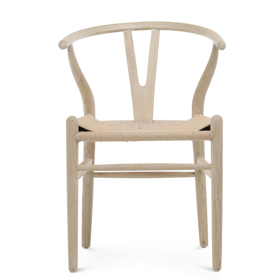 RENA WHITEWASHED OAK DINING CHAIR