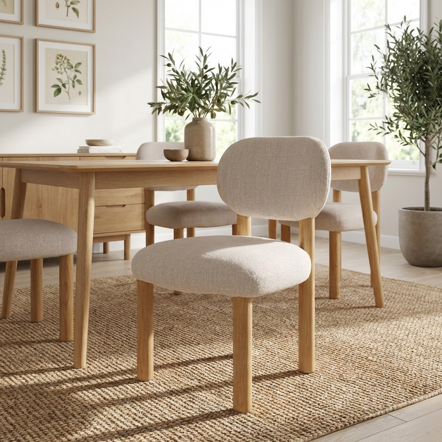 RENAK UPHOLSTERED DINING CHAIR