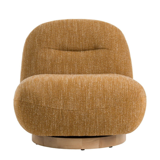 RENEE SWIVEL CHAIR: MELLOW MUSTARD