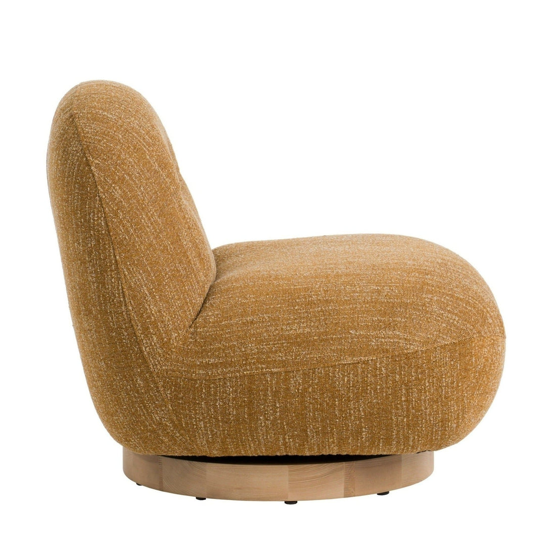 RENEE SWIVEL CHAIR: MELLOW MUSTARD