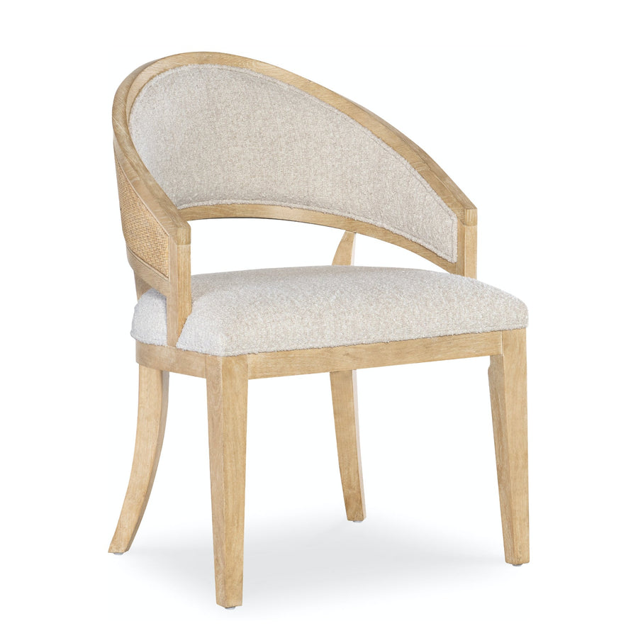 RETREAT CANE BARREL BACK DINING CHAIR