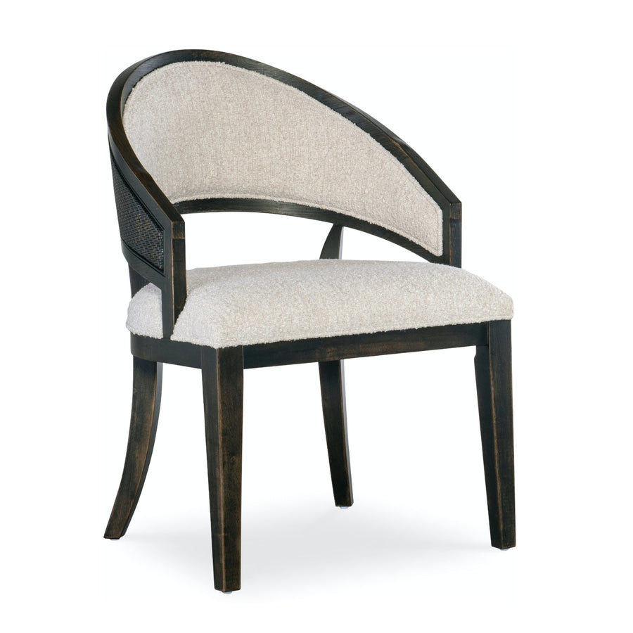 RETREAT CANE BARREL BACK DINING CHAIR