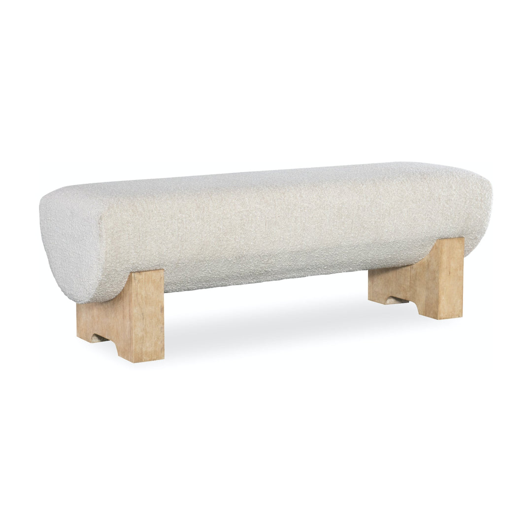 RETREAT CREAM BOUCLE BEDROOM BENCH