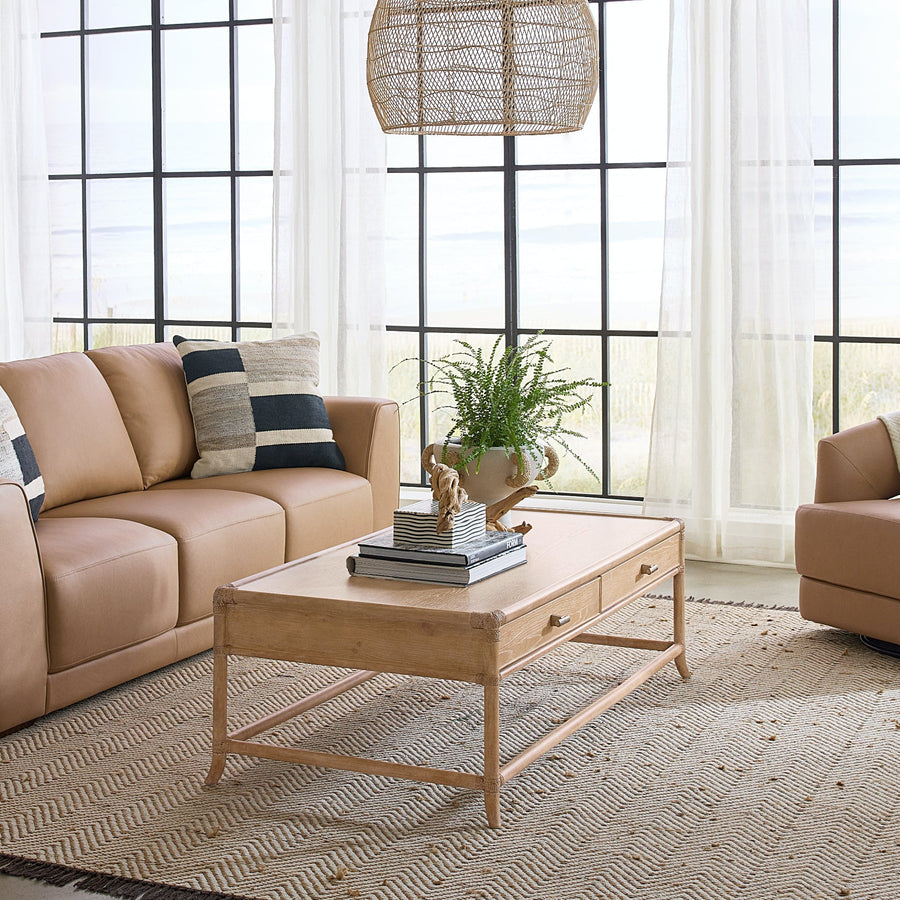 RETREAT RATTAN POLE COFFEE TABLE