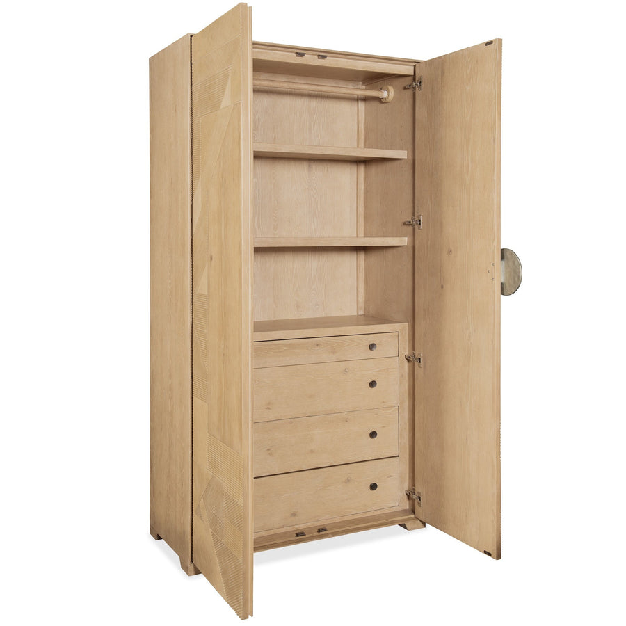 RETREAT SPLIT RATTAN WARDROBE