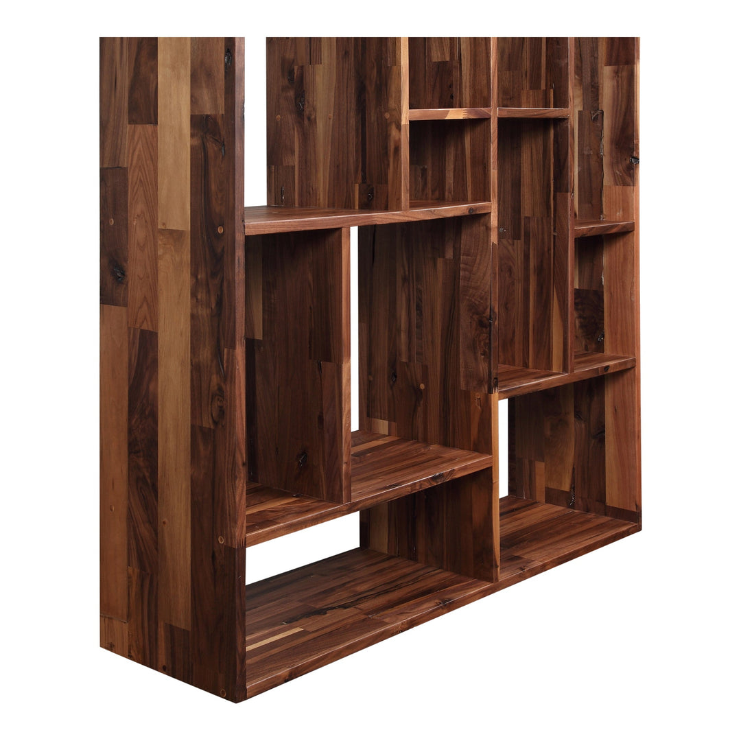 REVEL HARDWOOD PLANK BOOKSHELF