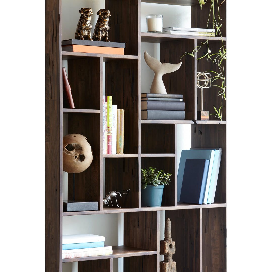 REVEL HARDWOOD PLANK BOOKSHELF