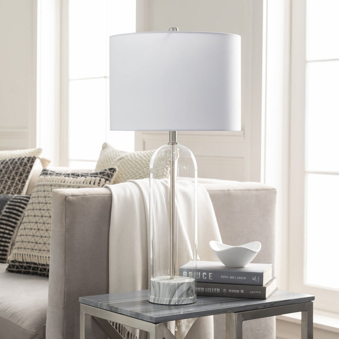 REVOLVE GLASS TABLE LAMP