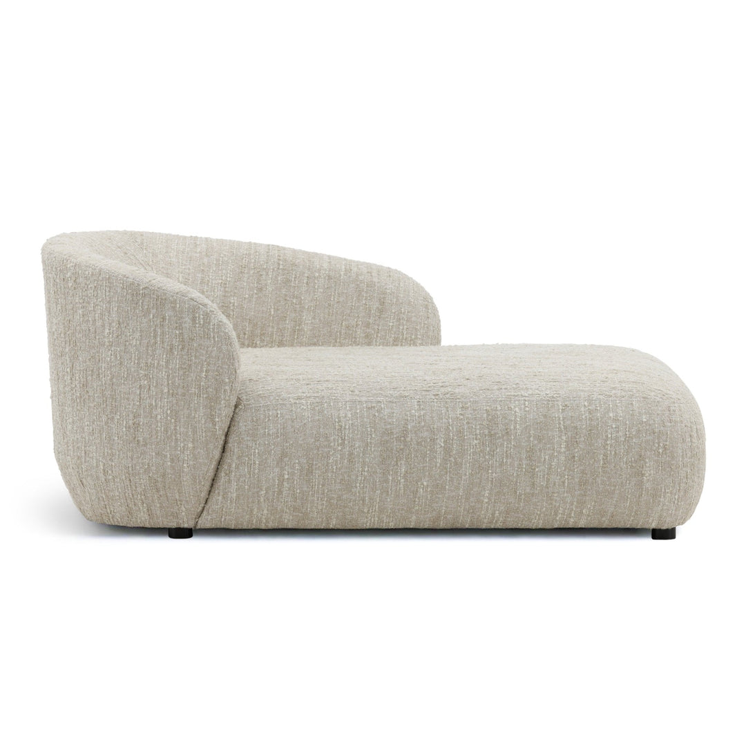 RHODA CHAISE: NAPA BEIGE BOUCLE