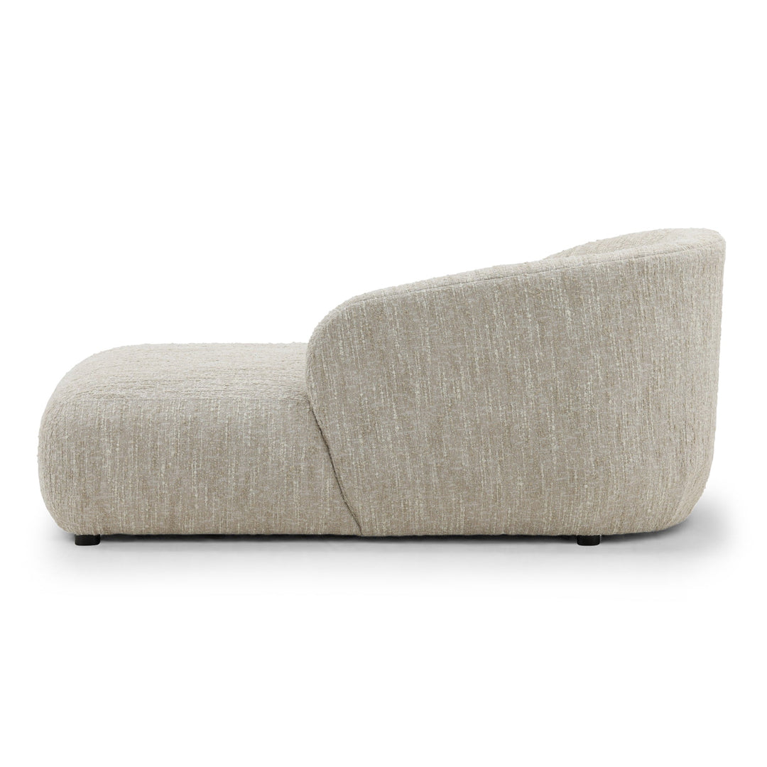 RHODA CHAISE: NAPA BEIGE BOUCLE