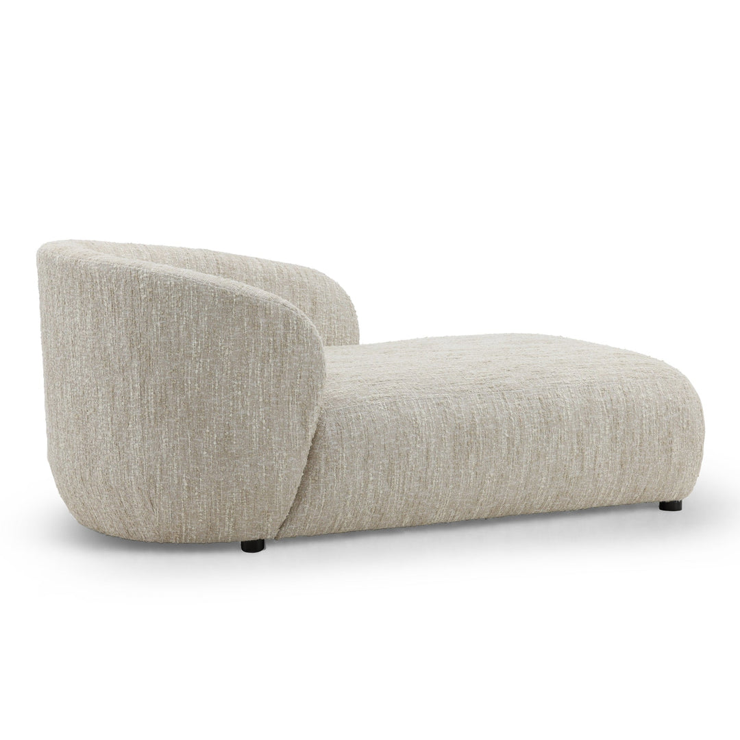 RHODA CHAISE: NAPA BEIGE BOUCLE