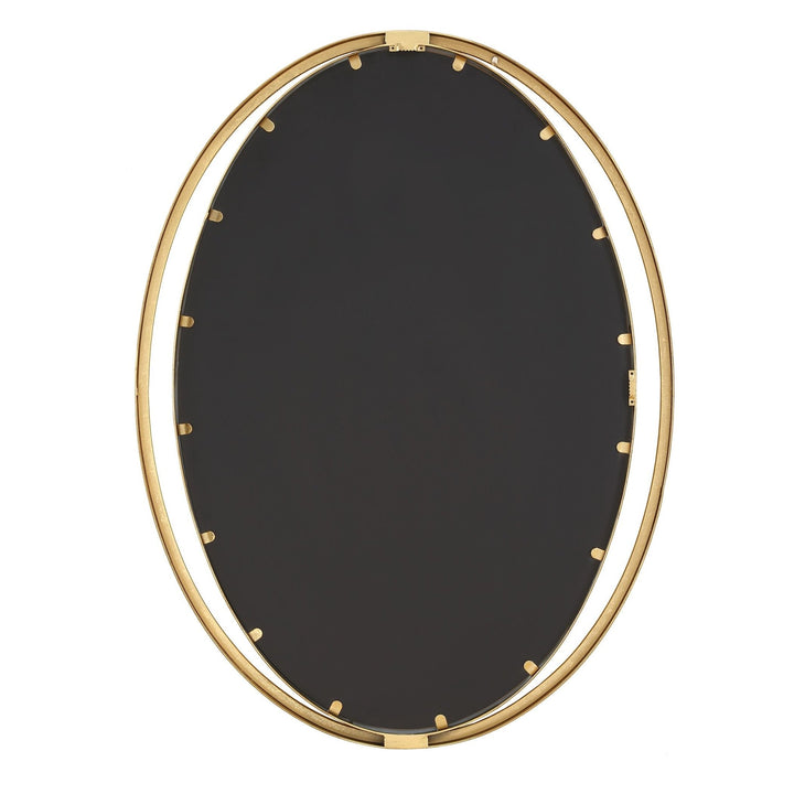 RHODES GOLD OVAL VANITY MIRROR