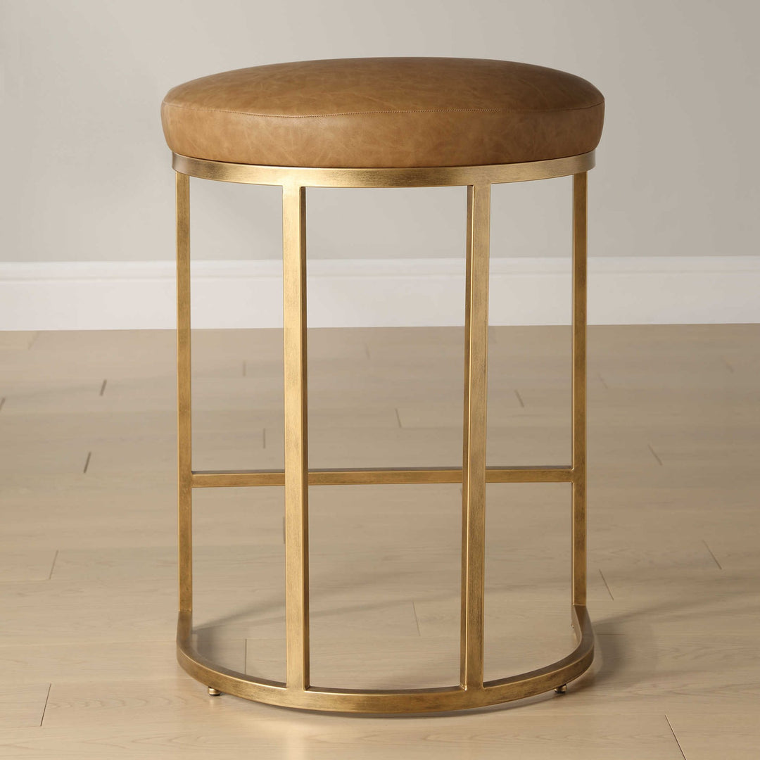 RINGO COUNTER STOOL: CAMEL