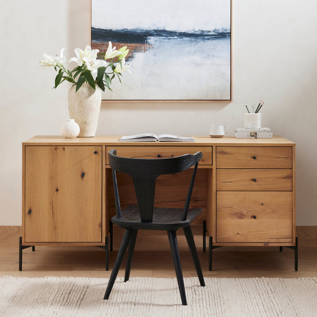 RIPLEY OAK WOOD DINING CHAIR