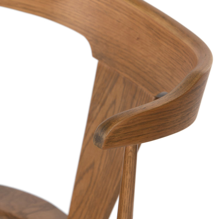 RIPLEY OAK WOOD DINING CHAIR