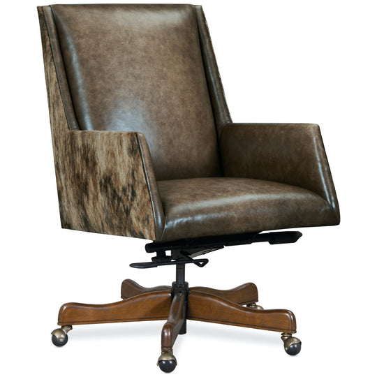 RIVAS HIDE EXECUTIVE TILT SWIVEL CHAIR