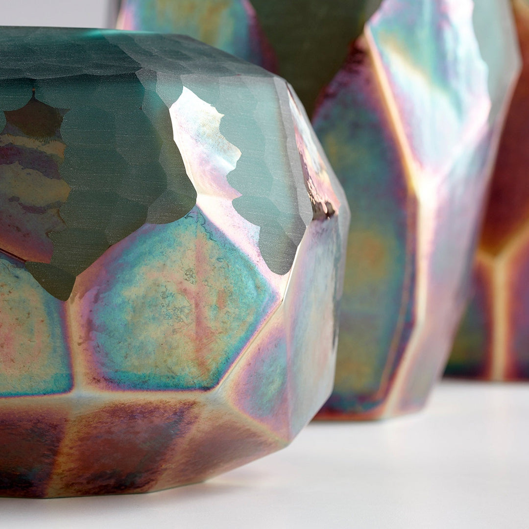 ROCA VERDE GLASS VASES