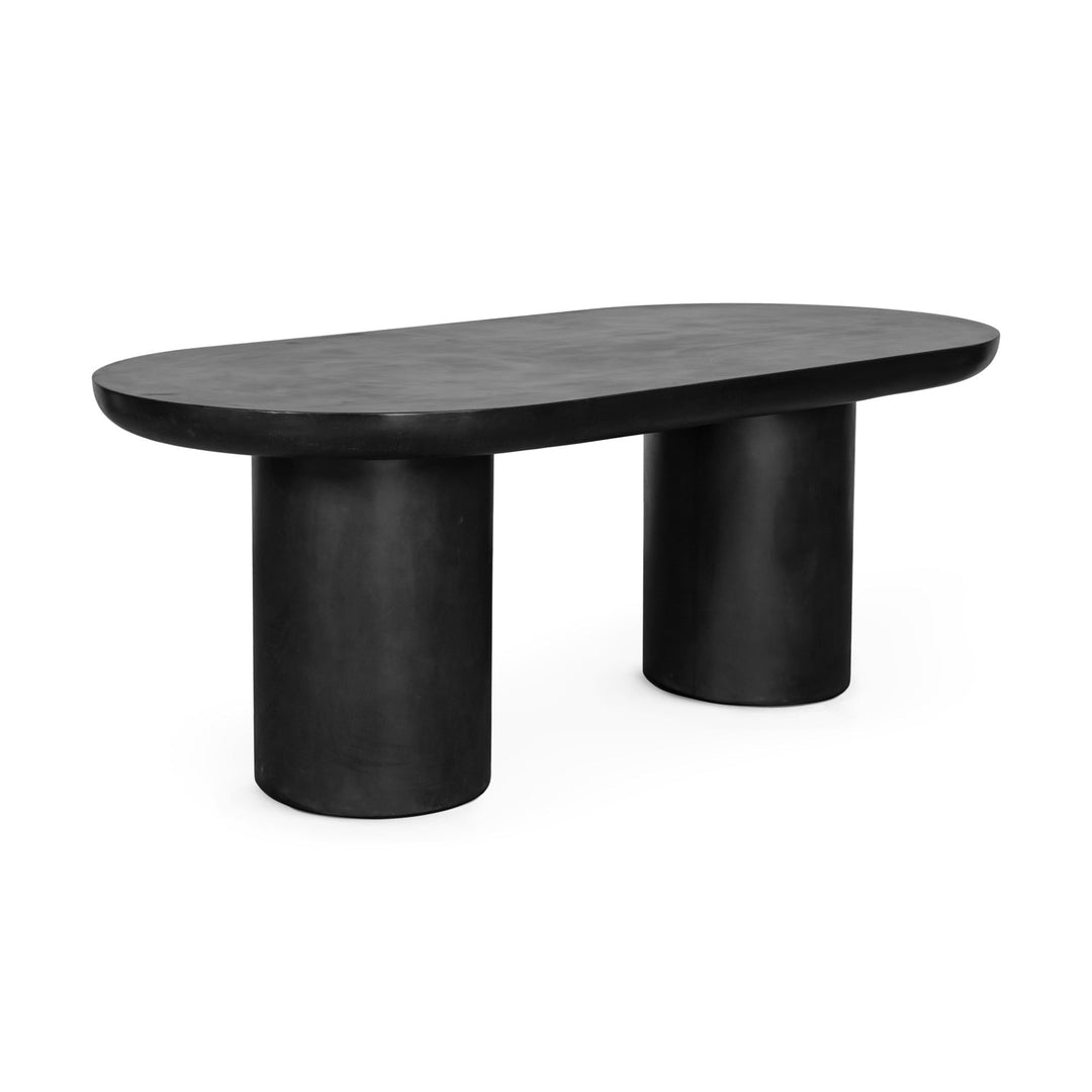 ROCCA BLACK CONCRETE DINING TABLE