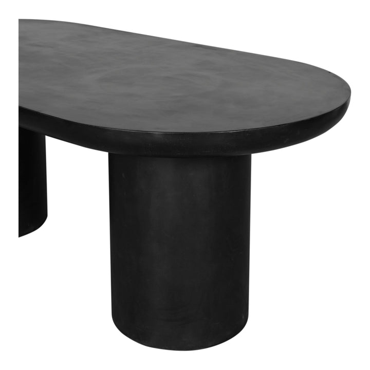 ROCCA BLACK CONCRETE DINING TABLE