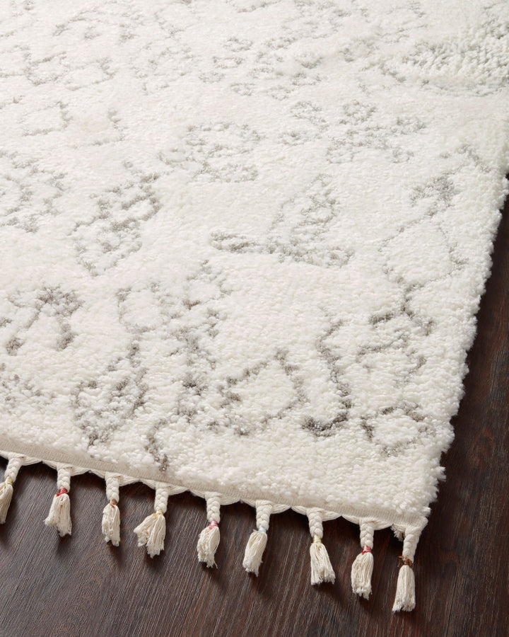 RONNIE 03 RUG: IVORY, CHARCOAL