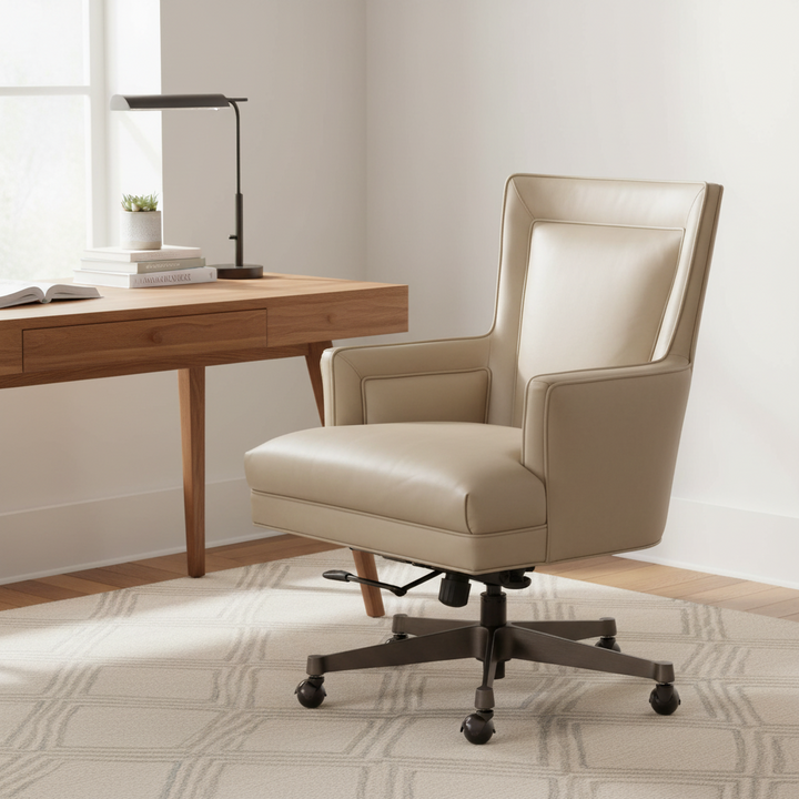 ROSA EXECUTIVE LEATHER SWIVEL TILT CHAIR