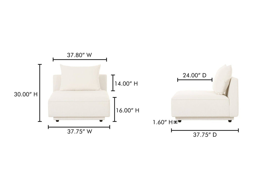 ROSELLO LOUNGE 4 - PIECE MODULAR SECTIONAL