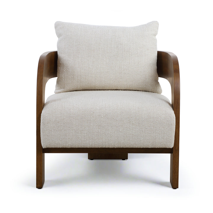 ROWAN IVORY BOUCLE ACCENT CHAIR