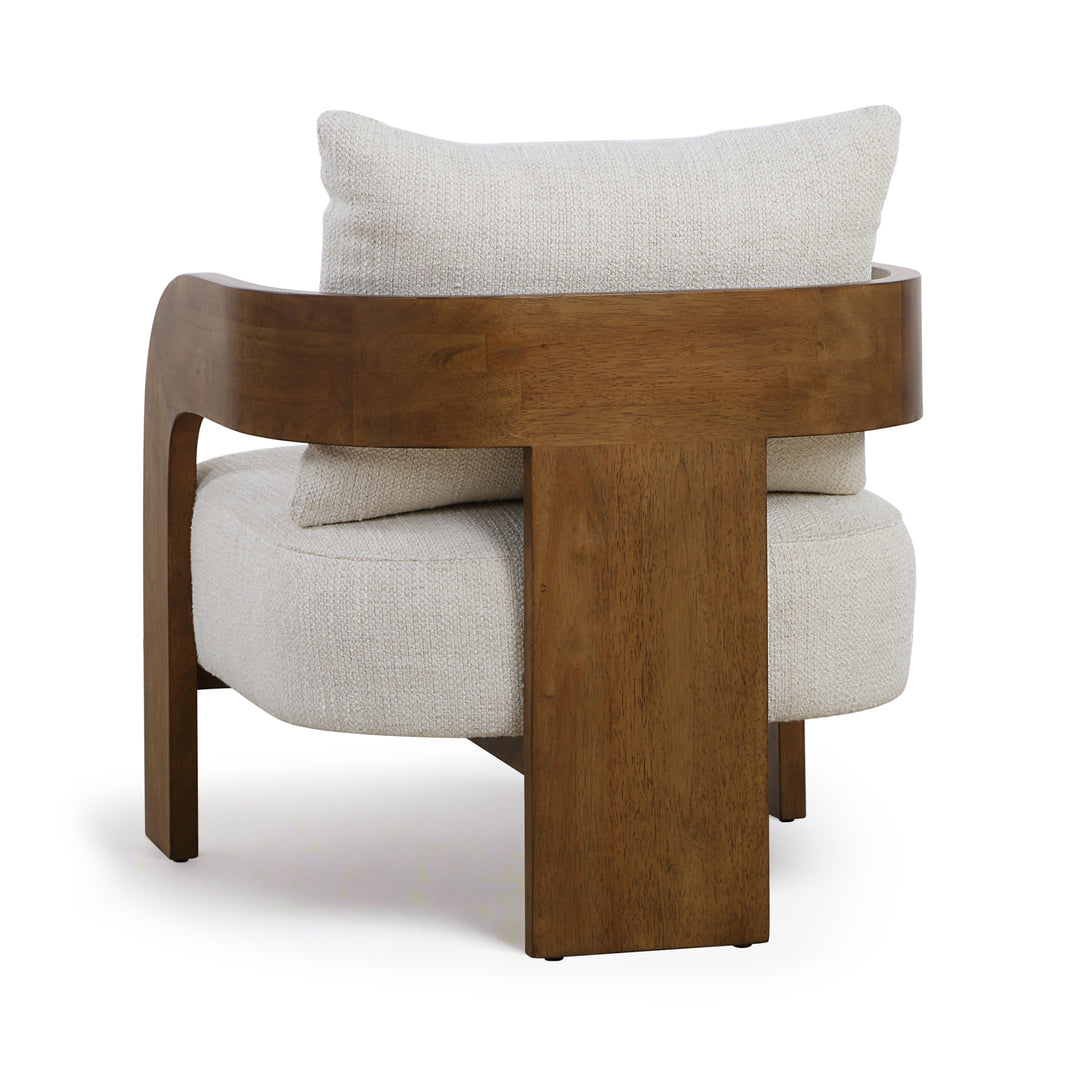 ROWAN IVORY BOUCLE ACCENT CHAIR